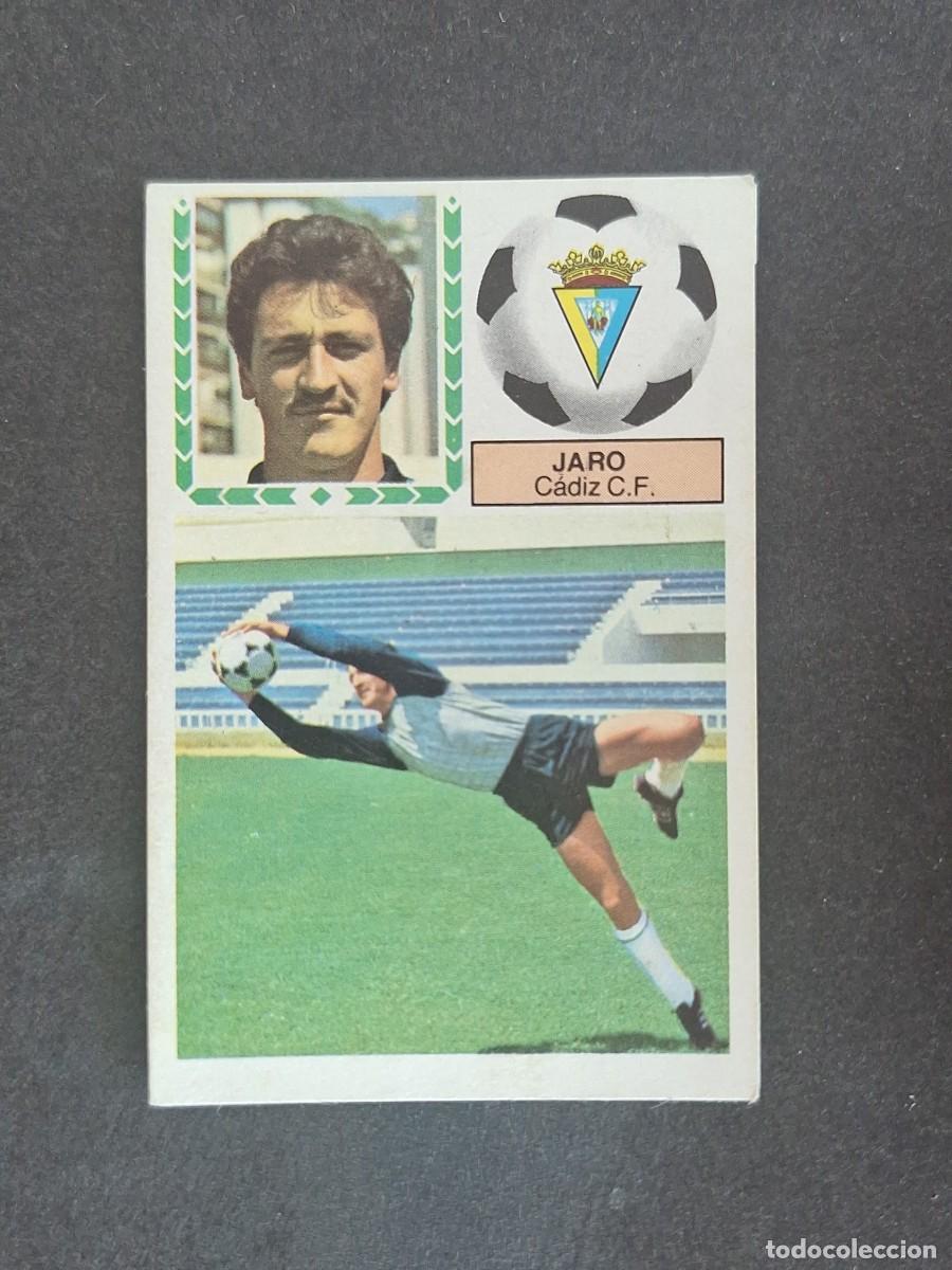 Cromos de f&uacute;tbol: L6 JARO CADIZ C. F. LIGA ESTE 1983 1984 83 84 DESPEGADO RECUPERADO