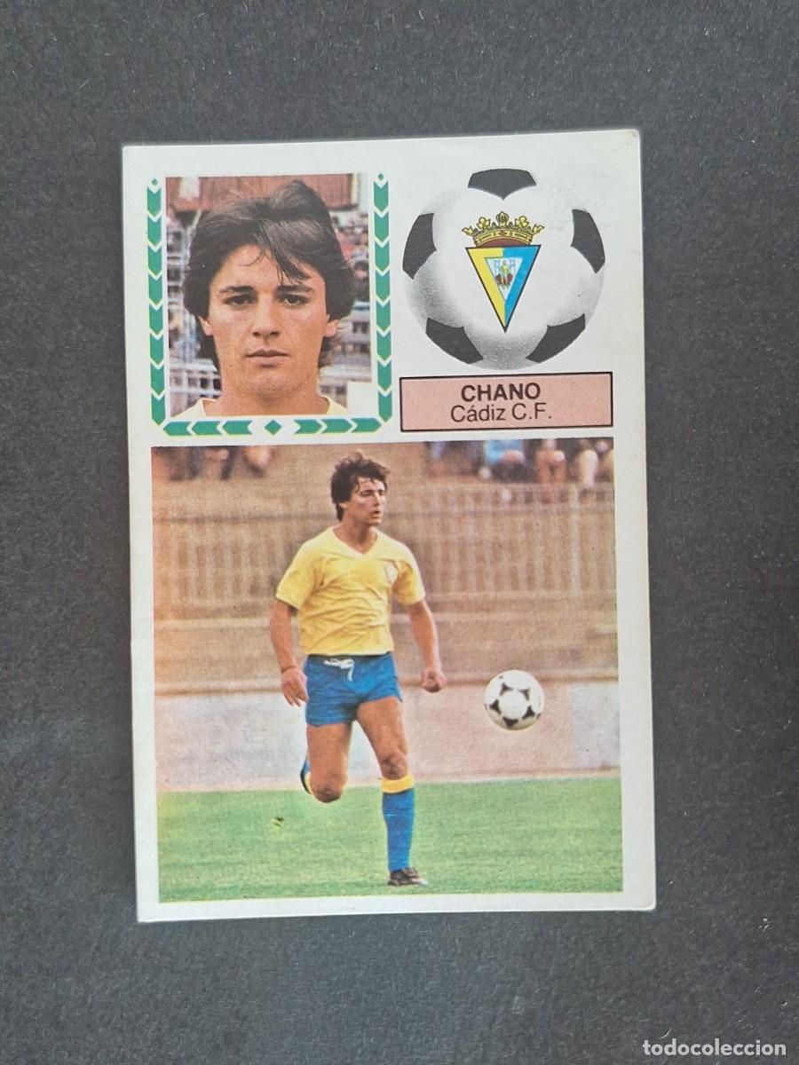 Cromos de f&uacute;tbol: L6 CHANO CADIZ C. F. LIGA ESTE 1983 1984 83 84 DESPEGADO RECUPERADO