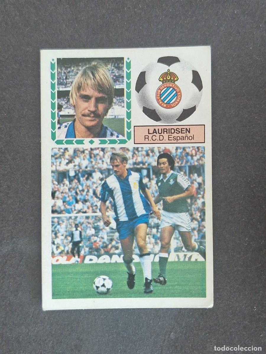 Football Stickers: L6 LURIDSEN R. C. D. ESPA&Ntilde;OL LIGA ESTE 1983 1984 83 84 DESPEGADO RECUPERADO