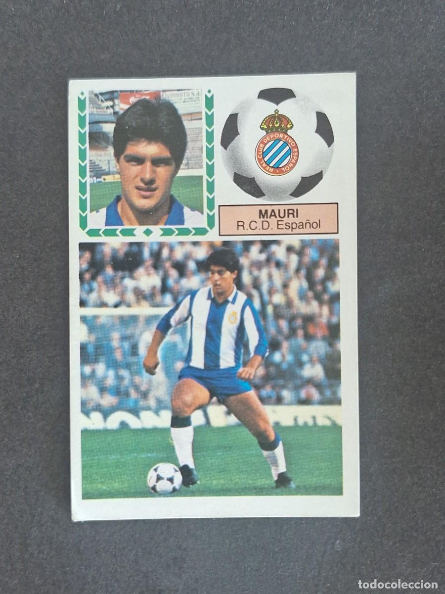 Fu&szlig;ball-Sticker: L6 MAURI R. C. D. ESPA&Ntilde;OL LIGA ESTE 1983 1984 83 84 DESPEGADO RECUPERADO