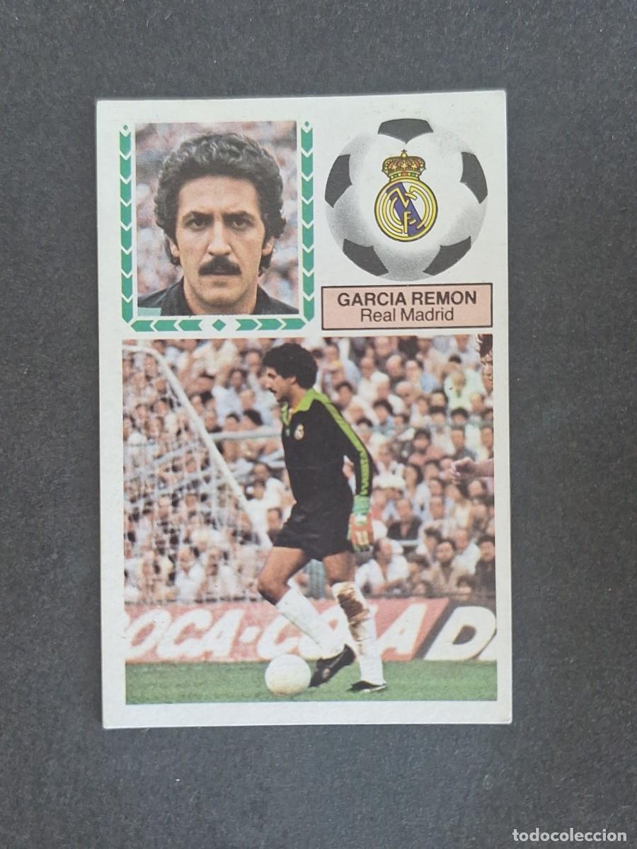 Fu&szlig;ball-Sticker: L6 GARCIA REMON REAL MADRID LIGA ESTE 1983 1984 83 84 DESPEGADO RECUPERADO