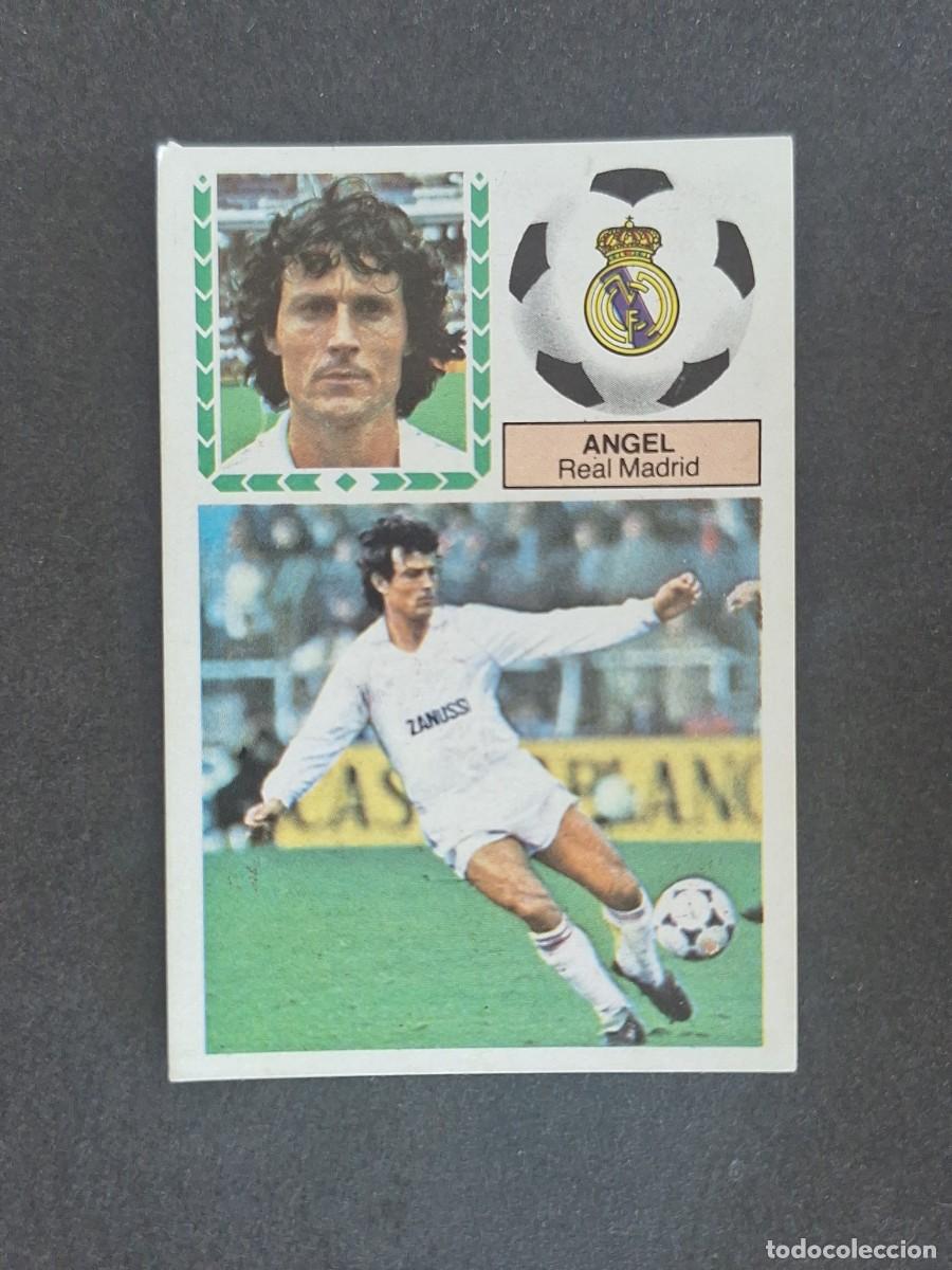 Fu&szlig;ball-Sticker: L6 ANGEL REAL MADRID LIGA ESTE 1983 1984 83 84 DESPEGADO RECUPERADO