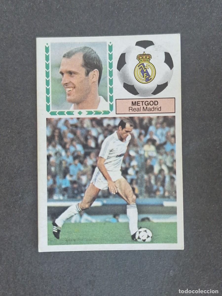 Fu&szlig;ball-Sticker: L6 METGOD REAL MADRID LIGA ESTE 1983 1984 83 84 DESPEGADO RECUPERADO