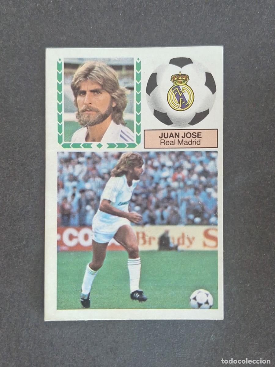 Fu&szlig;ball-Sticker: L6 JUAN JOSE REAL MADRID LIGA ESTE 1983 1984 83 84 DESPEGADO RECUPERADO