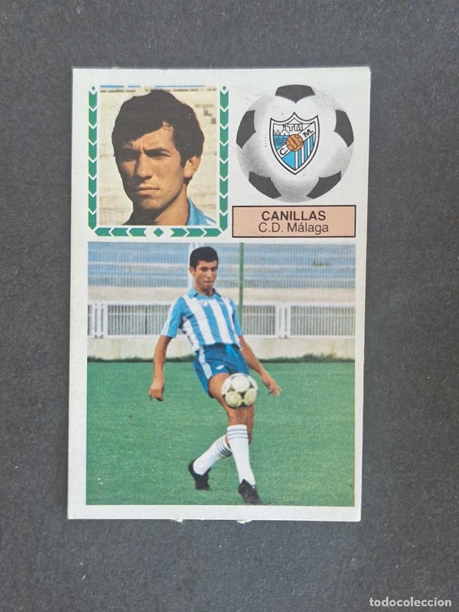 Cromos de f&uacute;tbol: L6 CANILLAS C. D. MALAGA LIGA ESTE 1983 1984 83 84 DESPEGADO RECUPERADO