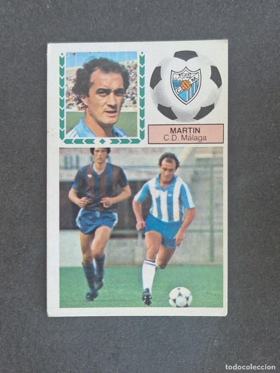 Cromos de f&uacute;tbol: L6 MARTIN C. D. MALAGA LIGA ESTE 1983 1984 83 84 DESPEGADO RECUPERADO