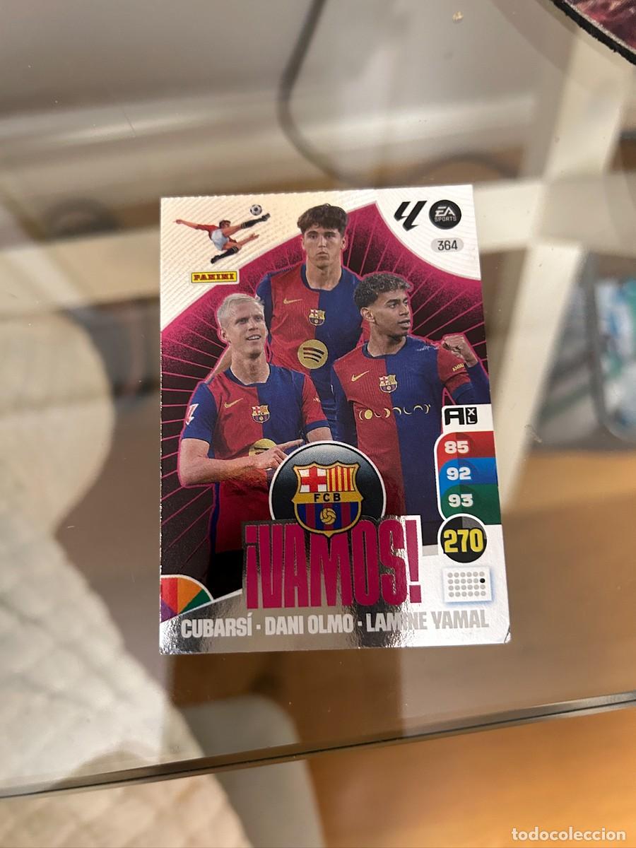 Cromos de f&uacute;tbol: adrenalyn 2024-25 n&ordm; 364 con lamine yamal buen estado