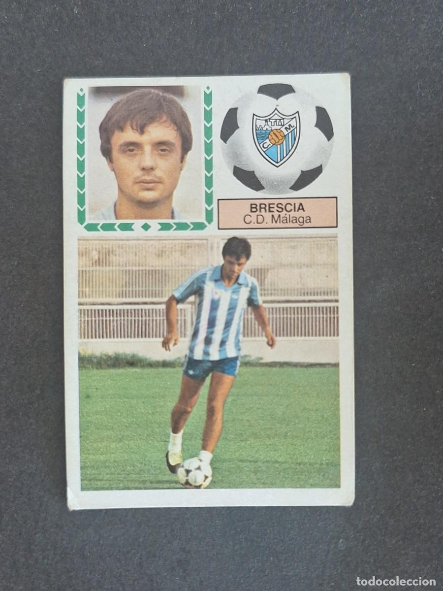 Cartes &agrave; collectionner de Football: L6 BRESCIA C. D. MALAGA LIGA ESTE 1983 1984 83 84 DESPEGADO RECUPERADO