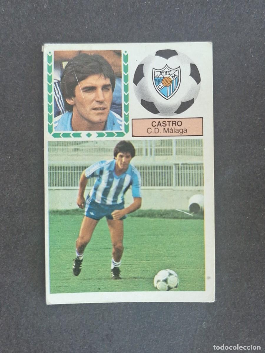 Cartes &agrave; collectionner de Football: L6 CASTRO C. D. MALAGA LIGA ESTE 1983 1984 83 84 DESPEGADO RECUPERADO