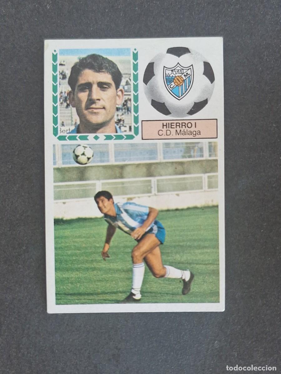 Cromos de f&uacute;tbol: L6 HIERRO I C. D. MALAGA LIGA ESTE 1983 1984 83 84 DESPEGADO RECUPERADO
