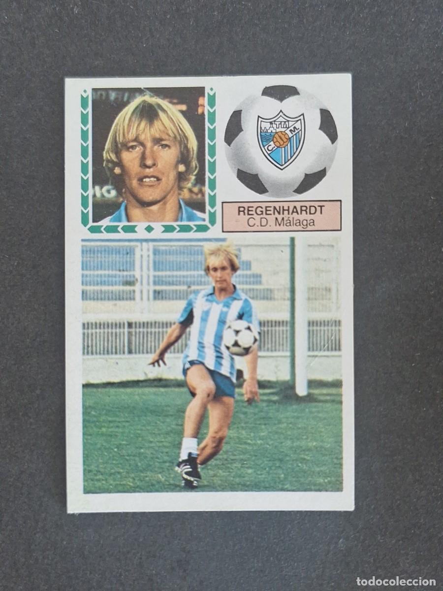 Cromos de f&uacute;tbol: L6 REGENHARDT C. D. MALAGA LIGA ESTE 1983 1984 83 84 DESPEGADO RECUPERADO