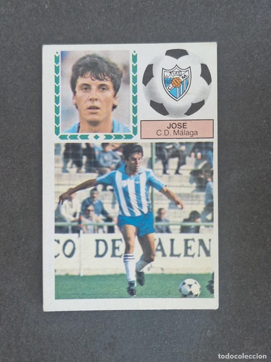 Cromos de f&uacute;tbol: L6 JOSE C. D. MALAGA LIGA ESTE 1983 1984 83 84 DESPEGADO RECUPERADO