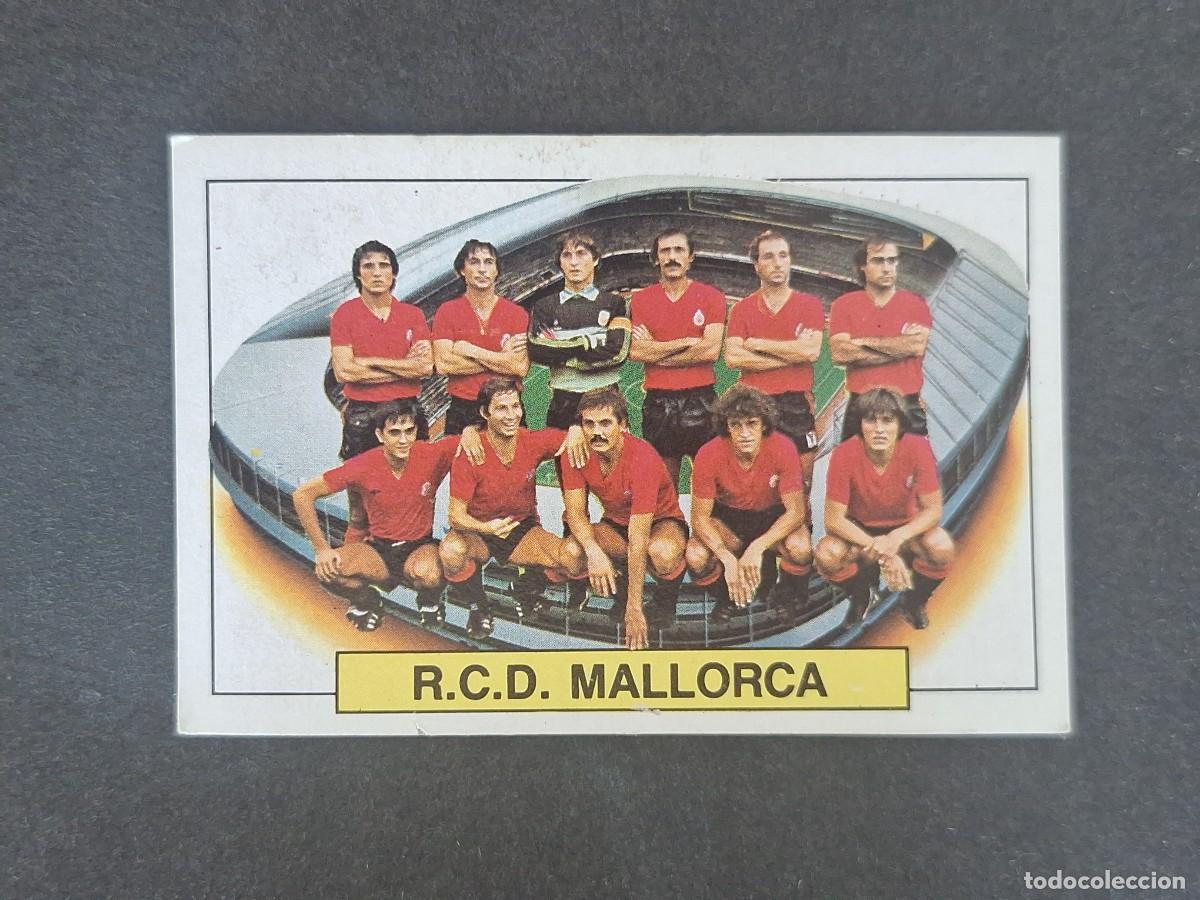 Cromos de f&uacute;tbol: L6 ALINEACION EQUIPO R. C. D. MALLORCA LIGA ESTE 1983 1984 83 84 DESPEGADO RECUPERADO