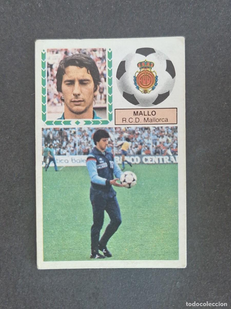 Cromos de f&uacute;tbol: L6 MALLO R. C. D. MALLORCA LIGA ESTE 1983 1984 83 84 DESPEGADO RECUPERADO