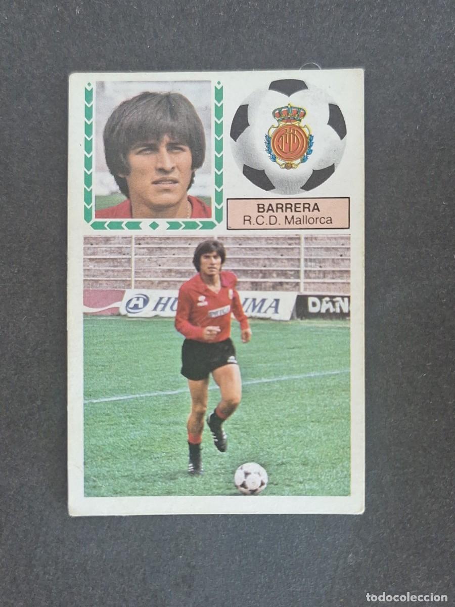 Cromos de f&uacute;tbol: L6 BARRERA R. C. D. MALLORCA LIGA ESTE 1983 1984 83 84 DESPEGADO RECUPERADO