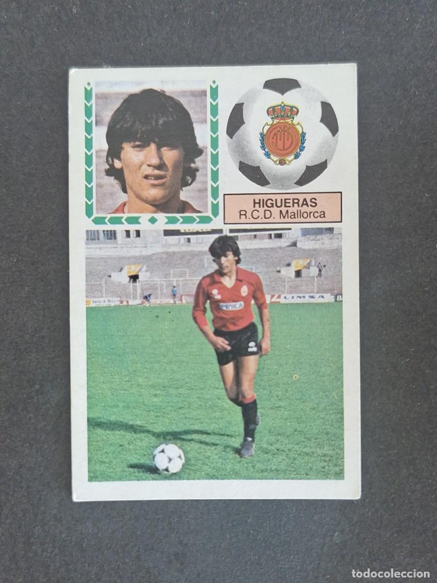 Cromos de f&uacute;tbol: L6 HIGUERAS R. C. D. MALLORCA LIGA ESTE 1983 1984 83 84 DESPEGADO RECUPERADO