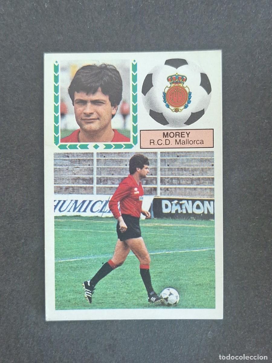 Cromos de f&uacute;tbol: L6 MOREY R. C. D. MALLORCA LIGA ESTE 1983 1984 83 84 DESPEGADO RECUPERADO