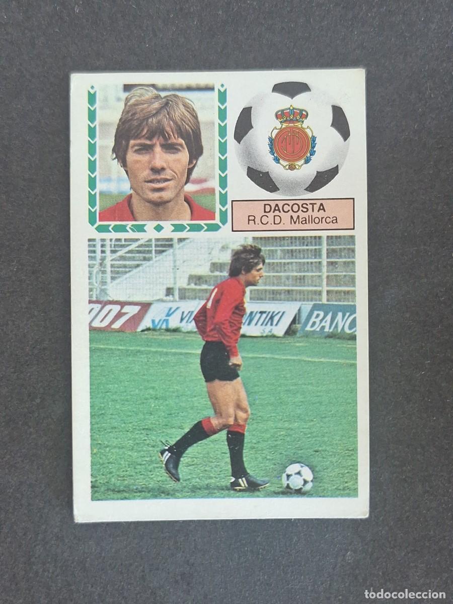 Cromos de f&uacute;tbol: L6 DACOSTA R. C. D. MALLORCA LIGA ESTE 1983 1984 83 84 DESPEGADO RECUPERADO