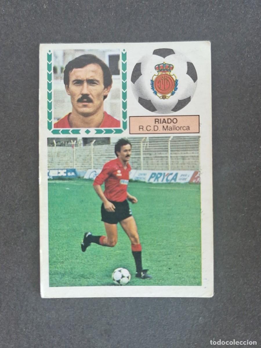 Cromos de f&uacute;tbol: L6 RIADO R. C. D. MALLORCA LIGA ESTE 1983 1984 83 84 DESPEGADO RECUPERADO