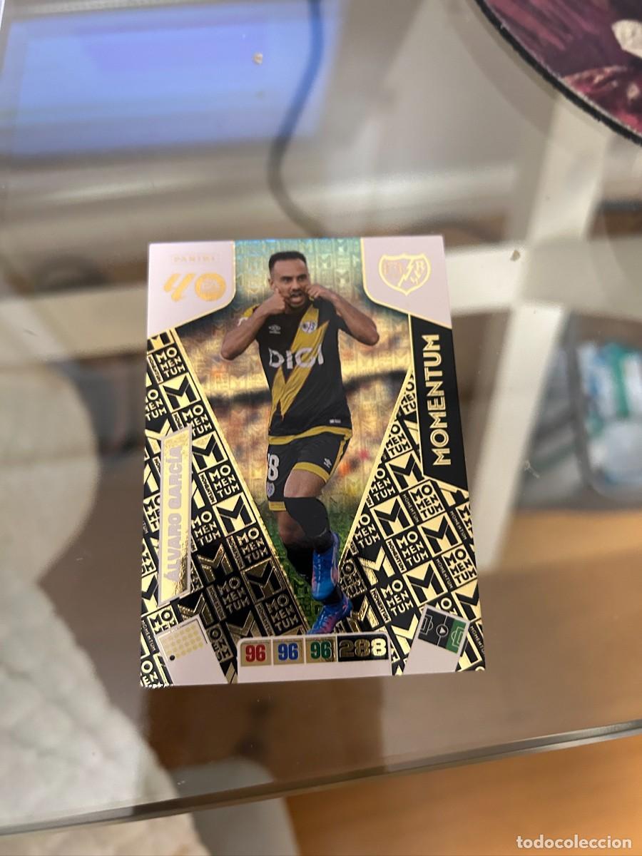 Cromos de f&uacute;tbol: alvaro garcia momentum nuevo de sobre adrenalyn 2025-26