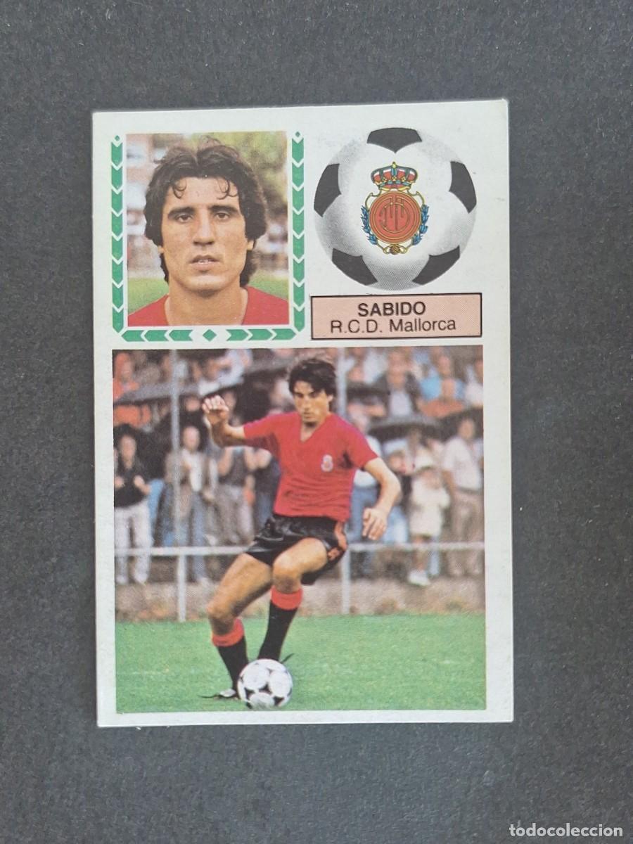 Cromos de f&uacute;tbol: L6 SABIDO R. C. D. MALLORCA LIGA ESTE 1983 1984 83 84 DESPEGADO RECUPERADO