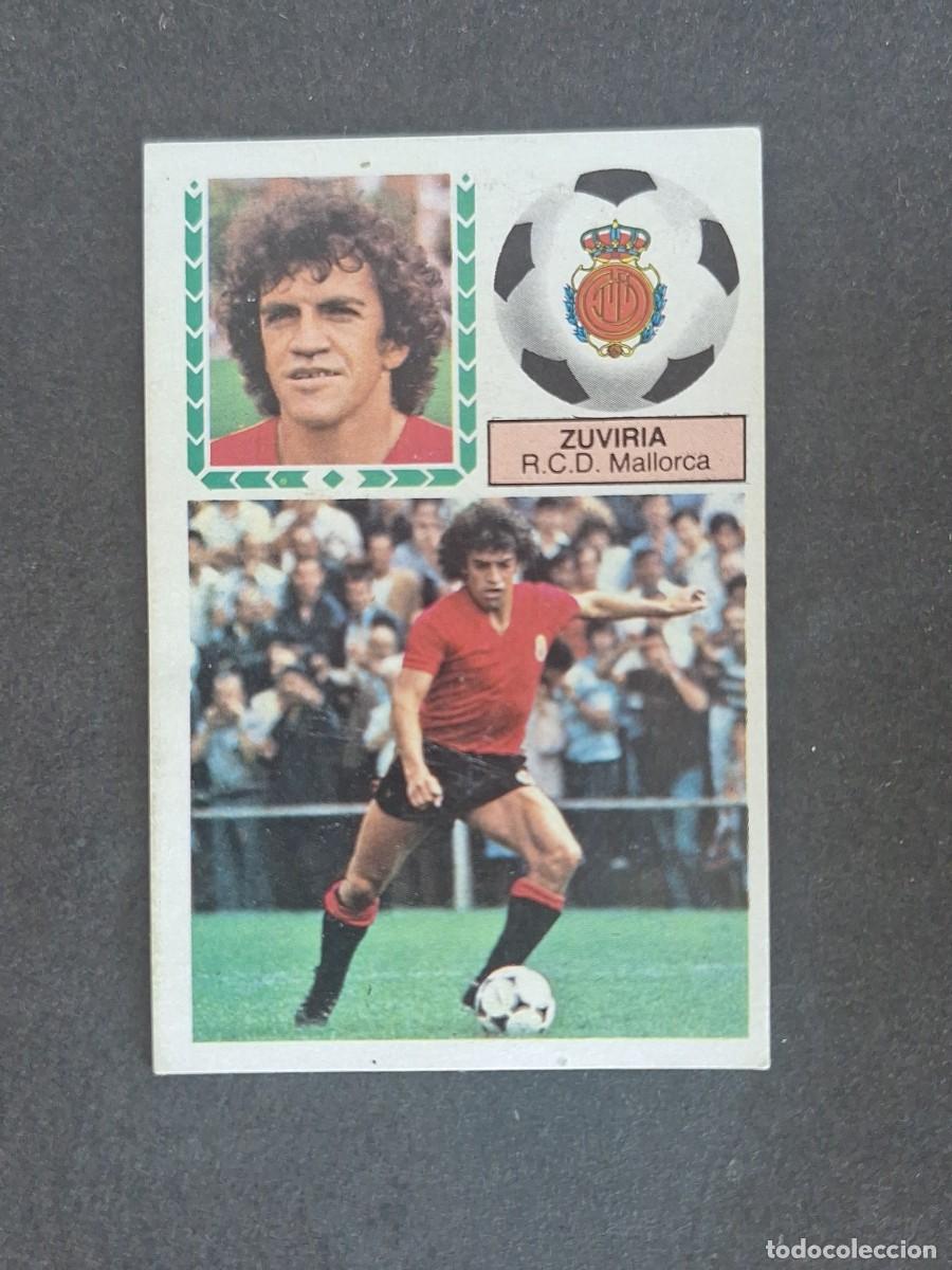Cromos de f&uacute;tbol: L6 ZUVIRIA R. C. D. MALLORCA LIGA ESTE 1983 1984 83 84 DESPEGADO RECUPERADO