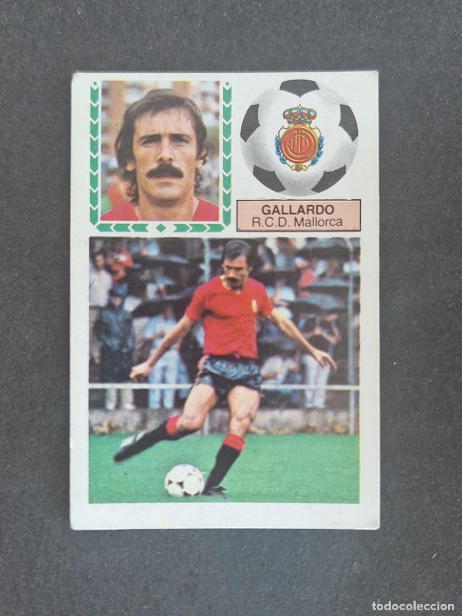 Cromos de f&uacute;tbol: L6 GALLARDO R. C. D. MALLORCA LIGA ESTE 1983 1984 83 84 DESPEGADO RECUPERADO