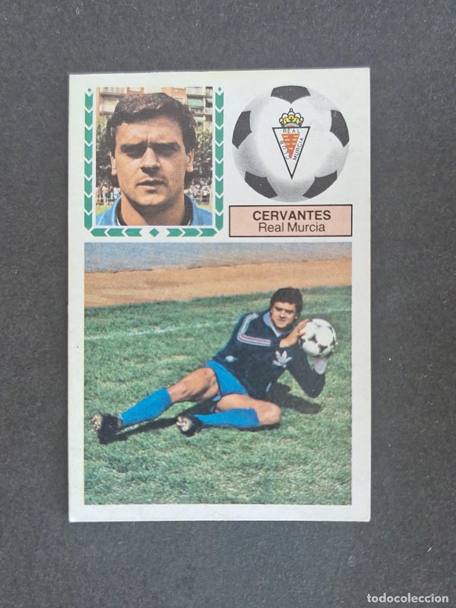 Cromos de f&uacute;tbol: L6 CERVANTES REAL MURCIA LIGA ESTE 1983 1984 83 84 DESPEGADO RECUPERADO