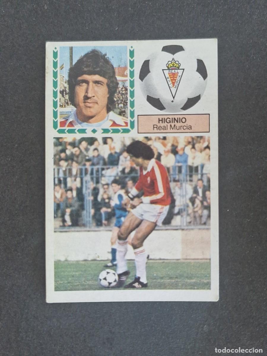 Cromos de f&uacute;tbol: L6 HIGINIO REAL MURCIA LIGA ESTE 1983 1984 83 84 DESPEGADO RECUPERADO