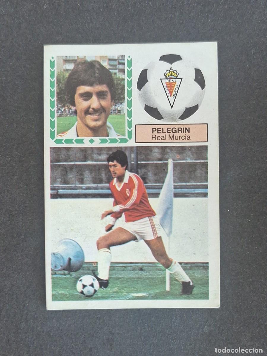 Cromos de f&uacute;tbol: L6 PELEGRIN REAL MURCIA LIGA ESTE 1983 1984 83 84 DESPEGADO RECUPERADO