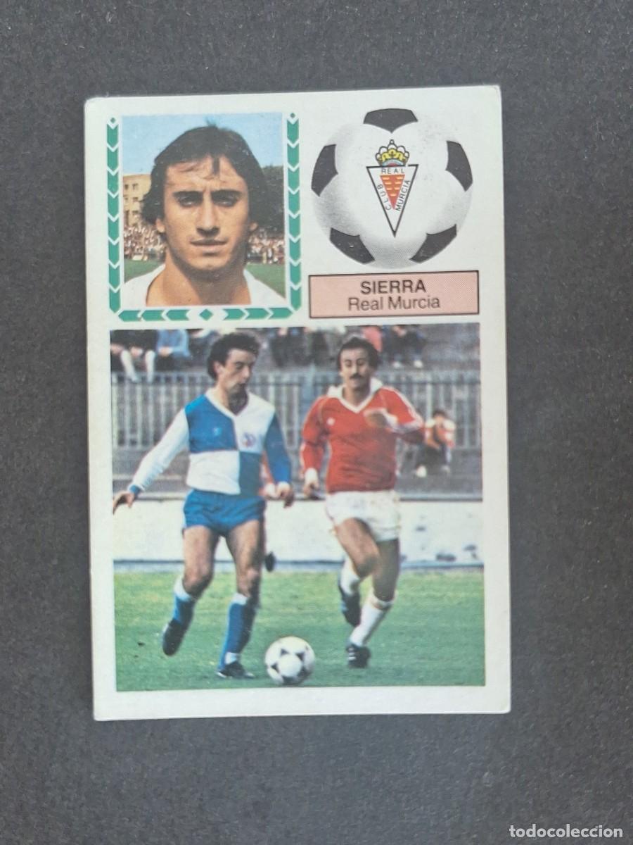 Cromos de f&uacute;tbol: L6 SIERRA REAL MURCIA LIGA ESTE 1983 1984 83 84 DESPEGADO RECUPERADO