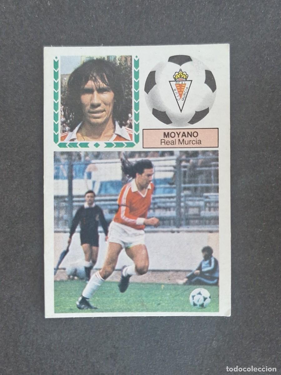 Cromos de f&uacute;tbol: L6 MOYANO REAL MURCIA LIGA ESTE 1983 1984 83 84 DESPEGADO RECUPERADO
