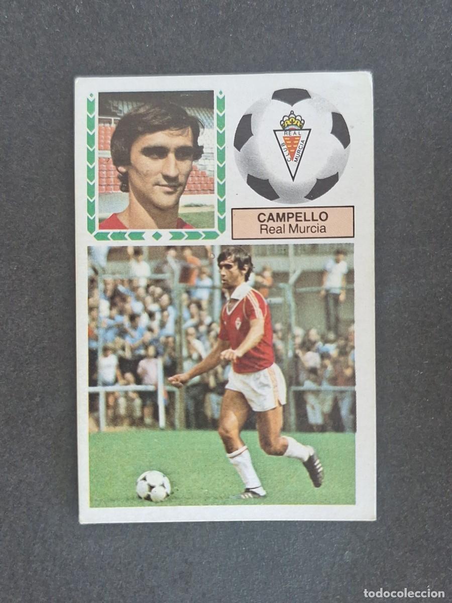 Cromos de f&uacute;tbol: L6 CAMPELLO REAL MURCIA LIGA ESTE 1983 1984 83 84 DESPEGADO RECUPERADO
