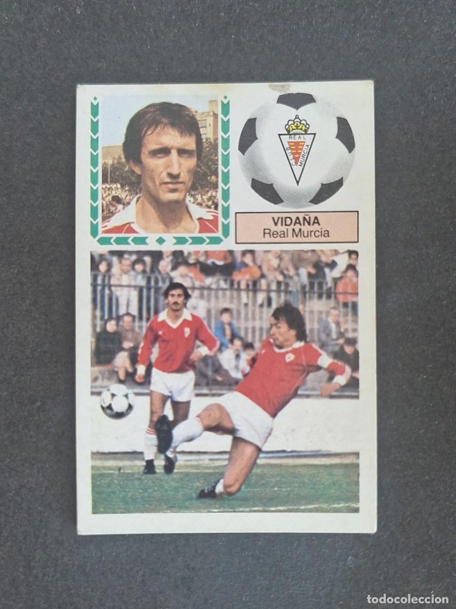 Cromos de f&uacute;tbol: L6 VIDA&Ntilde;A REAL MURCIA LIGA ESTE 1983 1984 83 84 DESPEGADO RECUPERADO