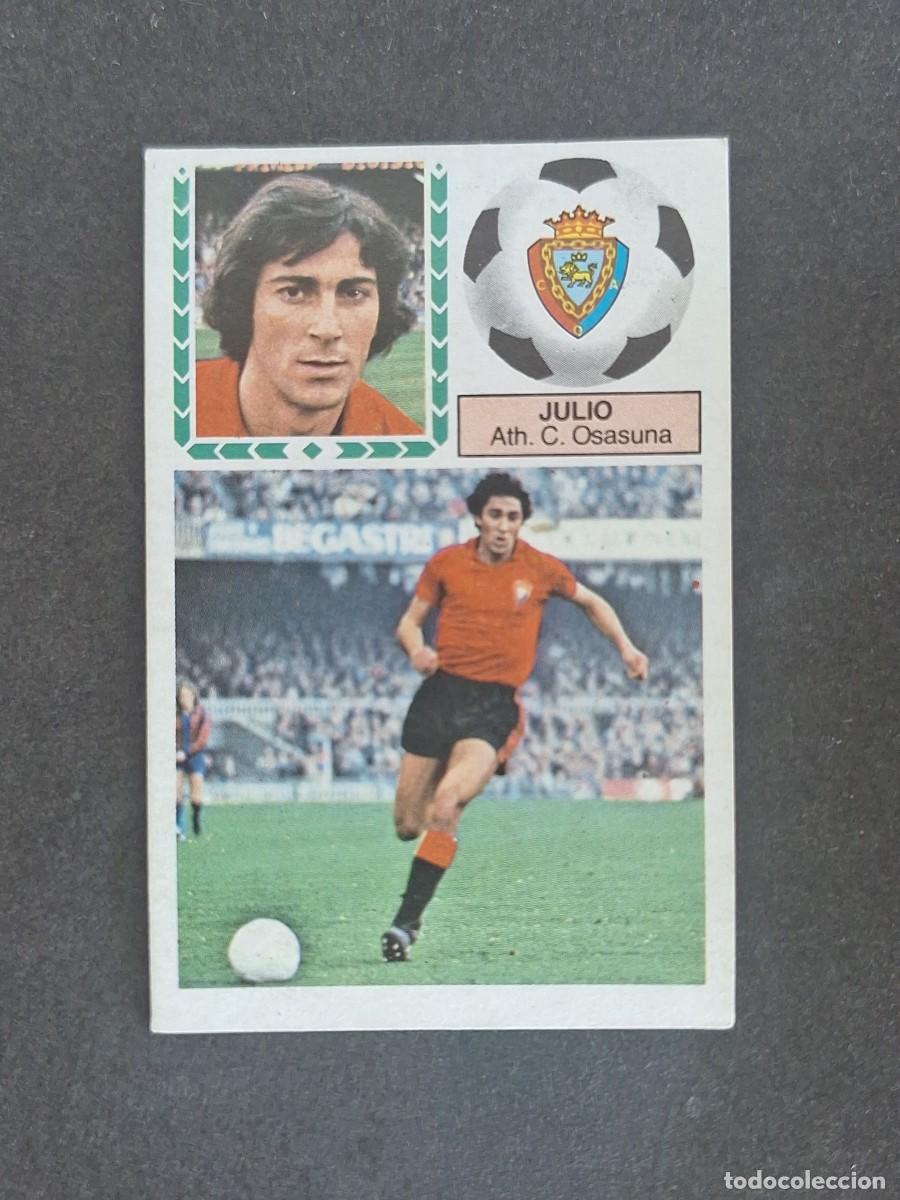 Cromos de f&uacute;tbol: L6 JULIO C. A. OSASUNA LIGA ESTE 1983 1984 83 84 DESPEGADO RECUPERADO