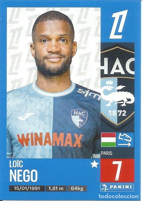 Cromos de f&uacute;tbol: Cromo n.&ordm; 104 - Lo&iuml;c Nego - Le Havre HAC - Foot 2024 2025 - Ligue 1 McDonald's (Panini) - UNFP