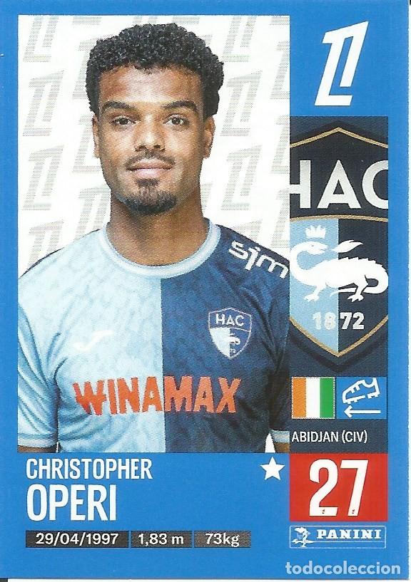 Cromos de f&uacute;tbol: Cromo n.&ordm; 105 - C. Operi - Le Havre HAC - Foot 2024 2025 - Ligue 1 McDonald's (Panini) - UNFP