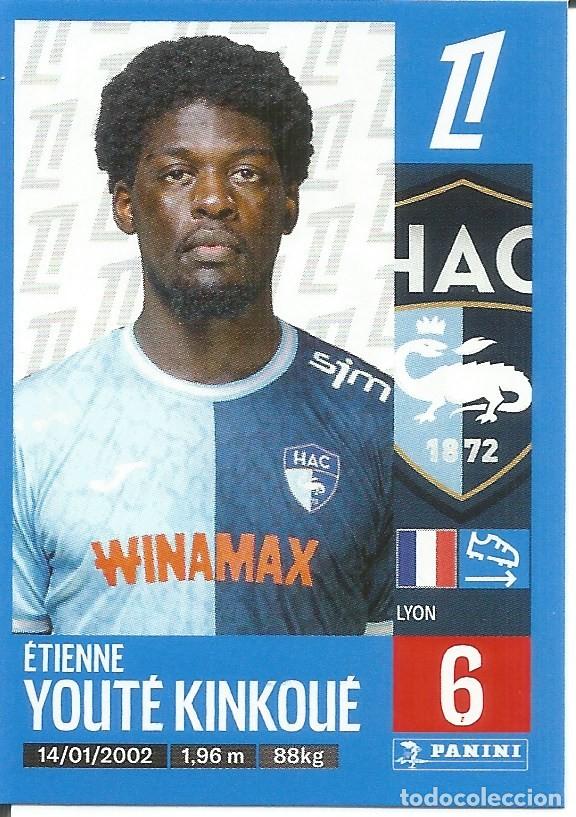 Cromos de f&uacute;tbol: Cromo n.&ordm; 109 - Yout&eacute; Kinkou&eacute; - Le Havre HAC - Foot 2024 2025 - Ligue 1 McDonald's (Panini) - UNFP