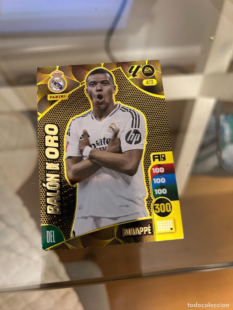 Cromos de f&uacute;tbol: mbappe 473 adrenalyn buen estado 2024-25