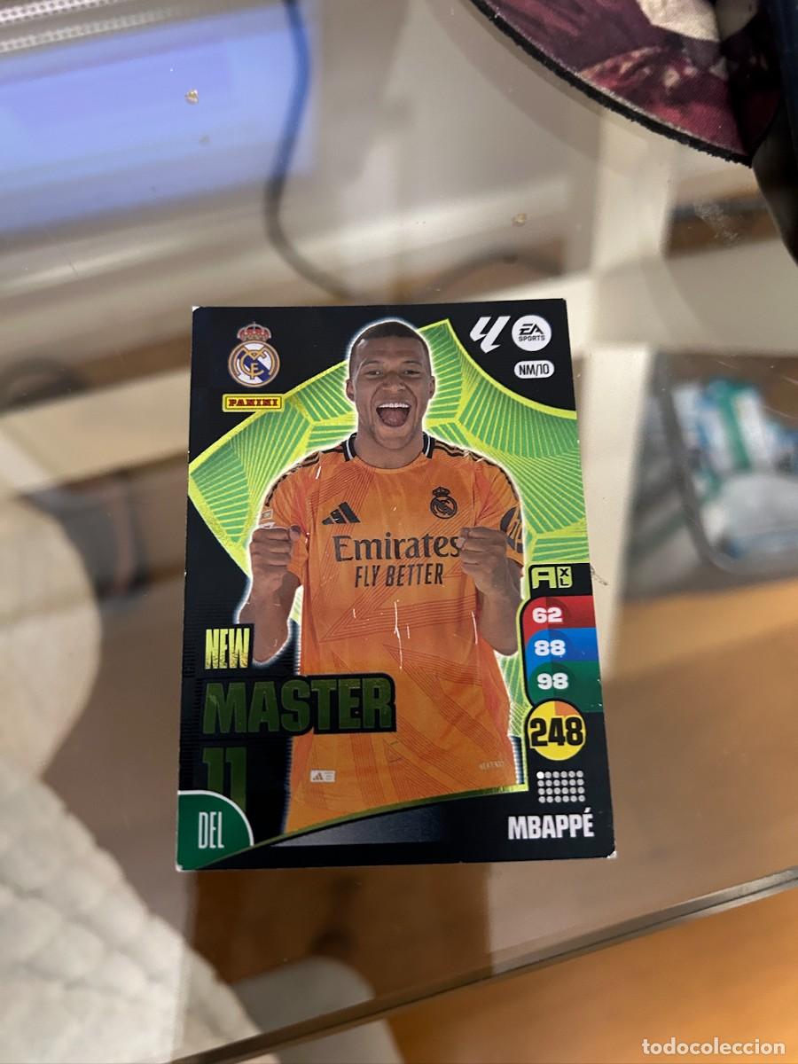Cromos de f&uacute;tbol: mbappe new master 11 adrenalyn 2024-25 buen estado