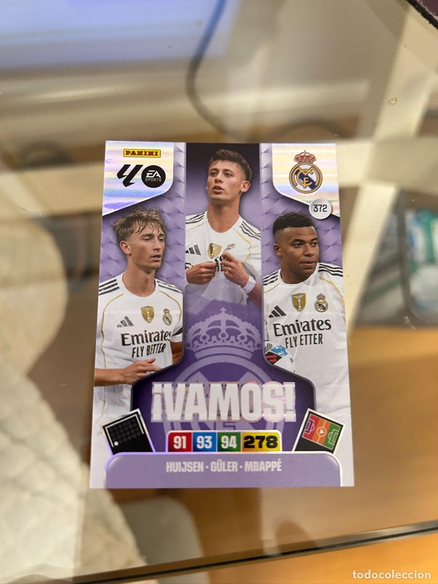 Cromos de f&uacute;tbol: adrenalyn 2025-26 mbappe y otros nuevo de sobre n&ordm; 372