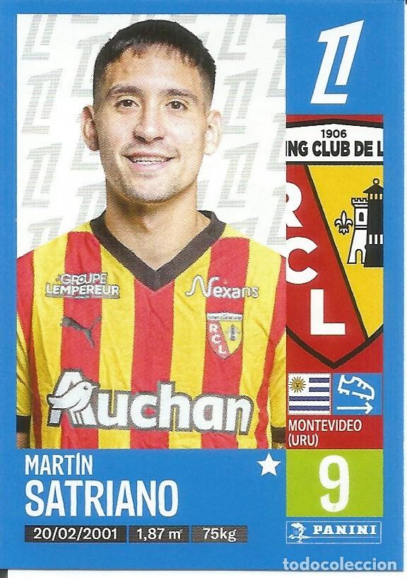 Cromos de f&uacute;tbol: Cromo n.&ordm; 147 - Martin Satriano - RCL Lens - Foot 2024 2025 - Ligue 1 McDonald's (Panini) - UNFP