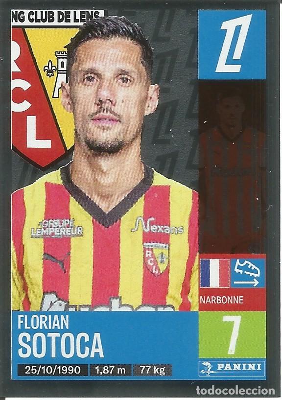 Cromos de f&uacute;tbol: Cromo n.&ordm; 148 - Florian Sotoca - RCL Lens - Foot 2024 2025 - Ligue 1 McDonald's (Panini) - UNFP
