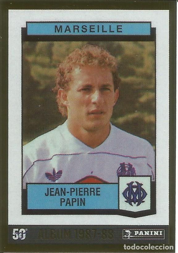 Cromos de f&uacute;tbol: Cromo n.&ordm; 150 - Jean-Pierre Papin - OM - Foot 2024 2025 - Ligue 1 McDonald's (Panini) - UNFP