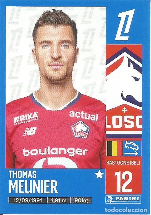 Cromos de f&uacute;tbol: Cromo n.&ordm; 163 - Thomas Meunier - LOSC Lille - Foot 2024 2025 - Ligue 1 McDonald's (Panini) - UNFP