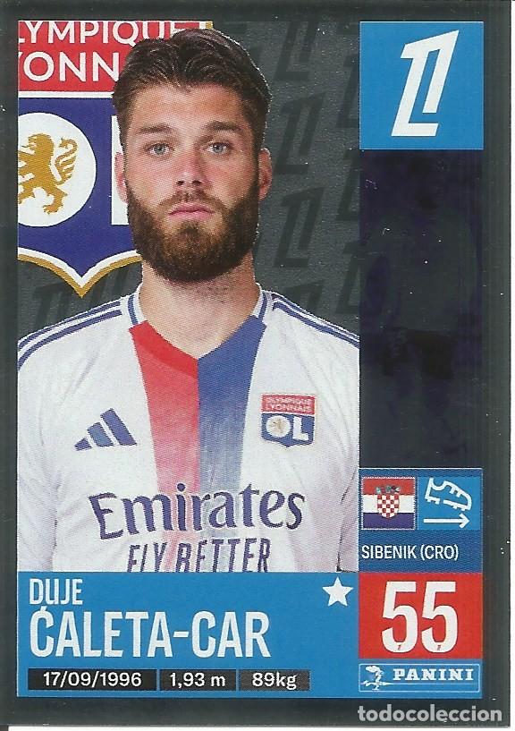 Cromos de f&uacute;tbol: Cromo n.&ordm; 183 - Duje Ćaleta-Car - OL Lyon - Foot 2024 2025 - Ligue 1 McDonald's (Panini) - UNFP