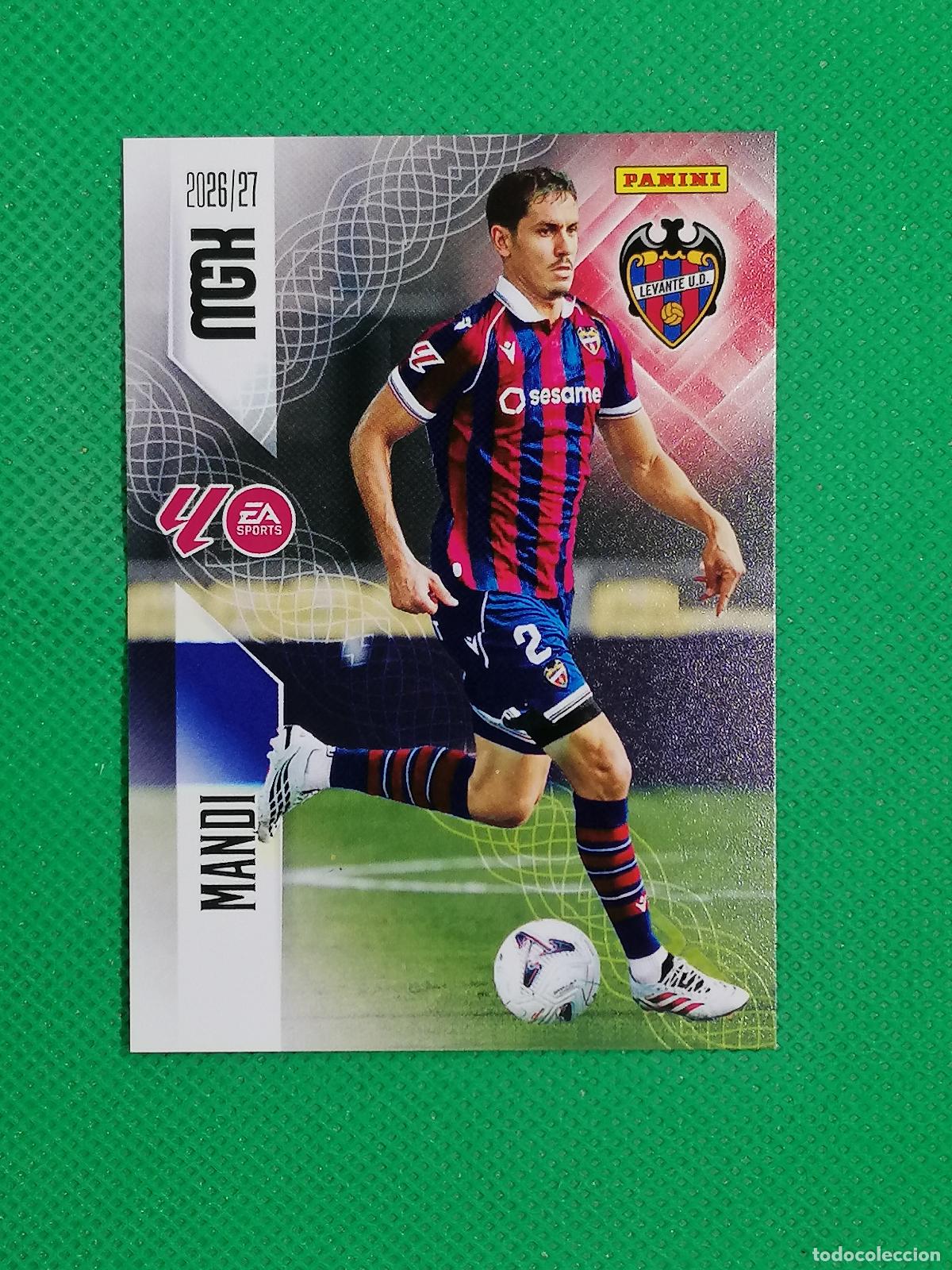 Cromos de f&uacute;tbol: 205 MANDI LEVANTE LEVANTE 2&ordm; EDICION ⚽ MEGACRACKS LIGA 2026 2027 26 27 ⚽