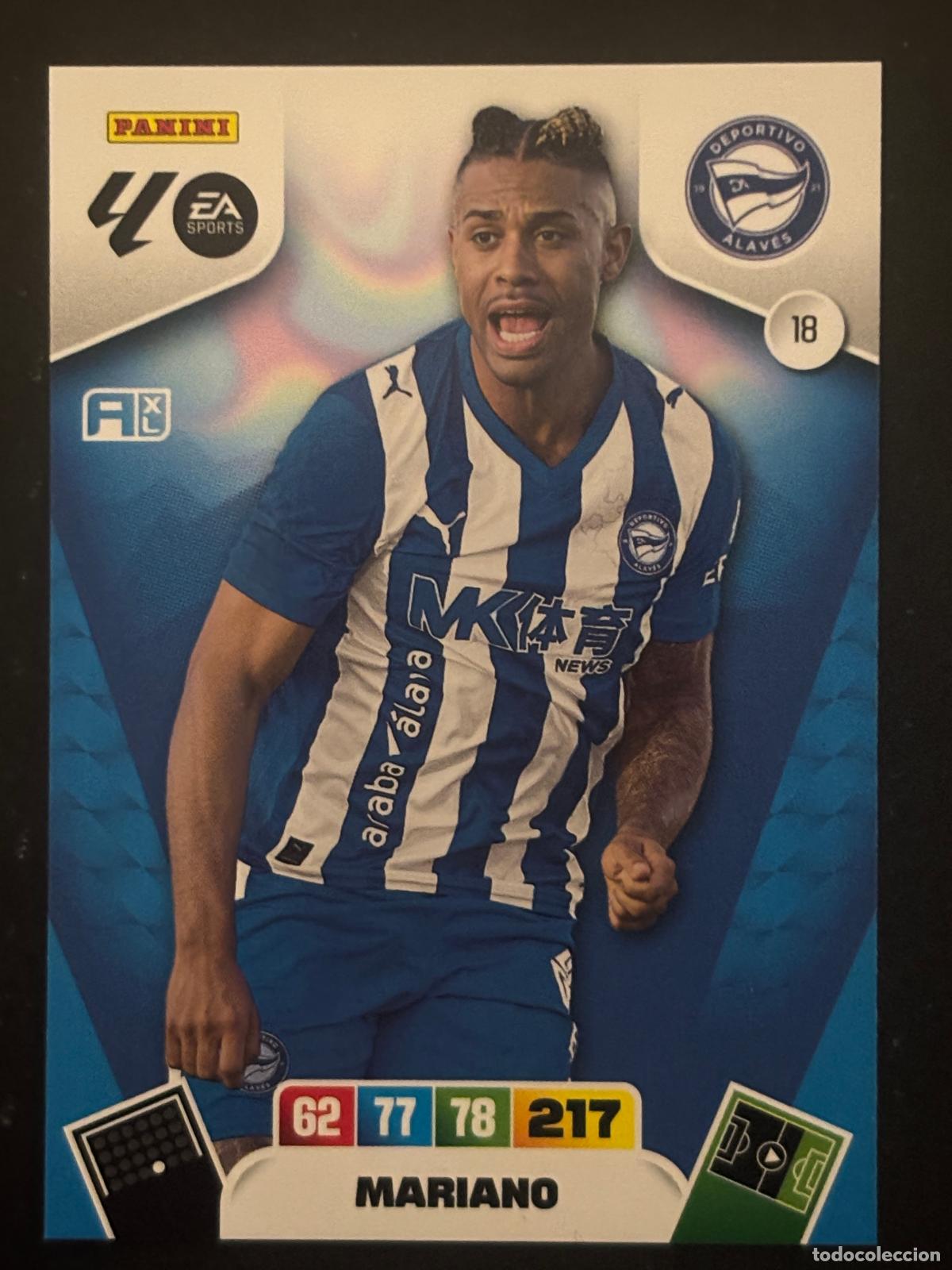 Cromos de f&uacute;tbol: 18 MARIANO ALAVES ADRENALYN XL LALIGA EA SPORTS 25-26 2025-2026 PANINI