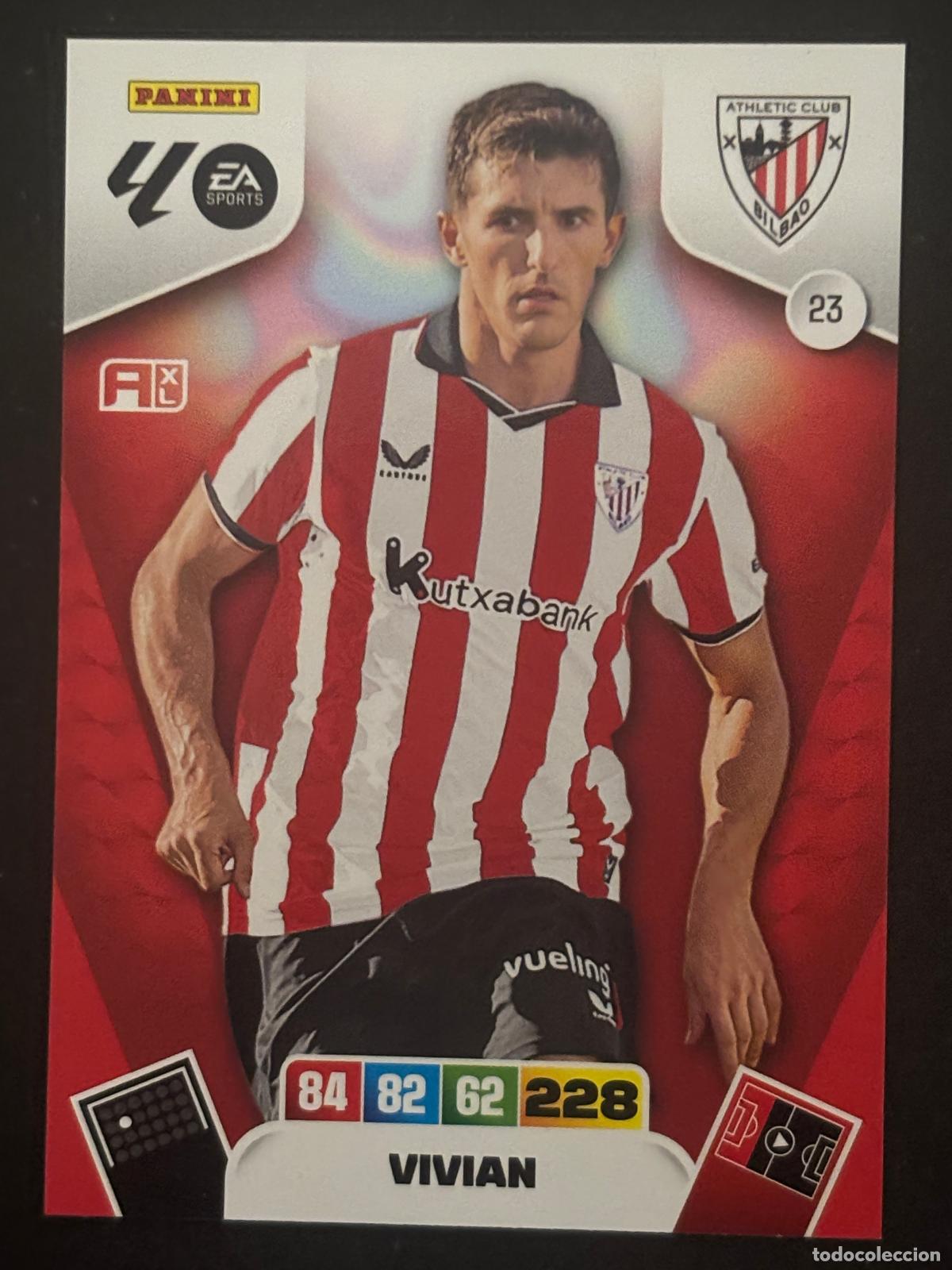 Cromos de f&uacute;tbol: 23 VIVIAN AT BILBAO ADRENALYN XL LALIGA EA SPORTS 25-26 2025-2026 PANINI