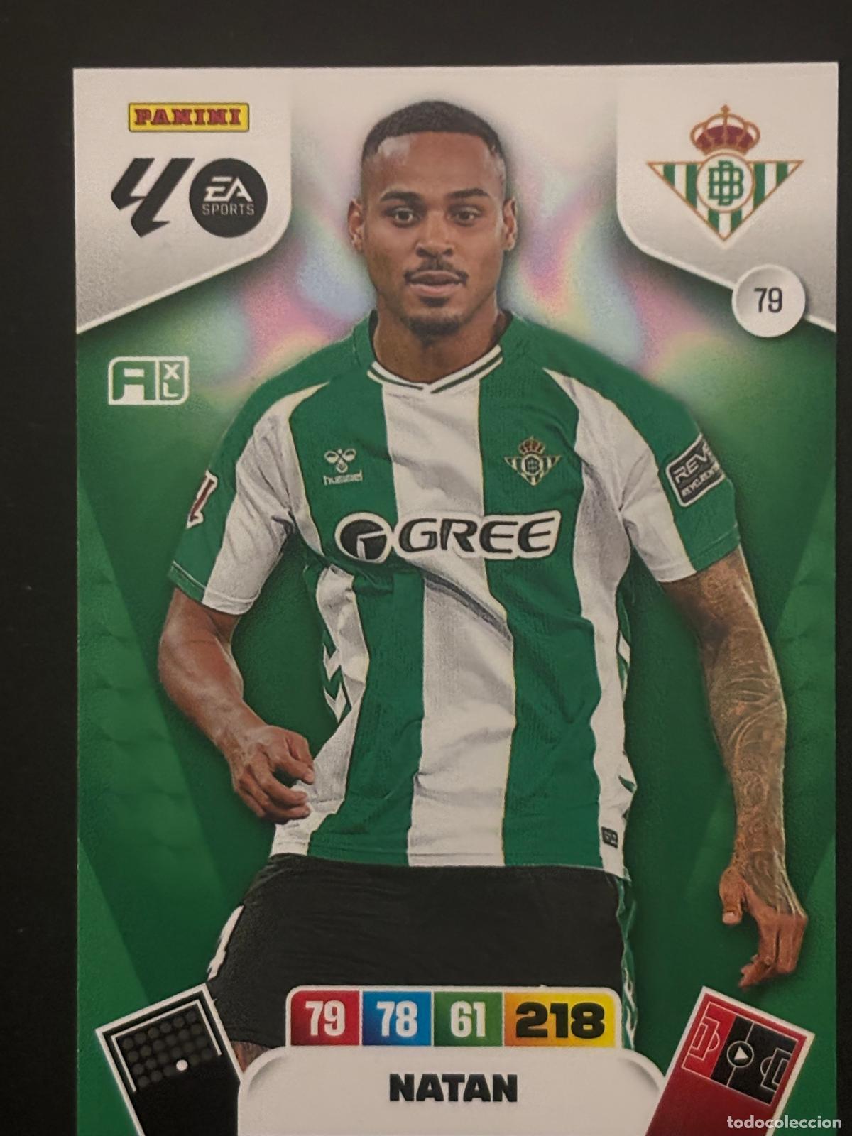 Cromos de f&uacute;tbol: 79 NATAN BETIS ADRENALYN XL LALIGA EA SPORTS 25-26 2025-2026 PANINI